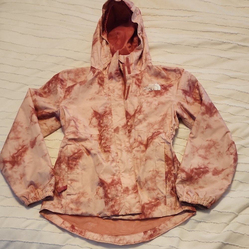 The North Face Girls Tie-Dye Rain Jacket